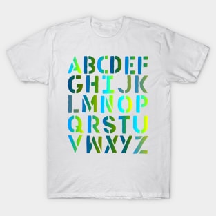 alphabet T-Shirt